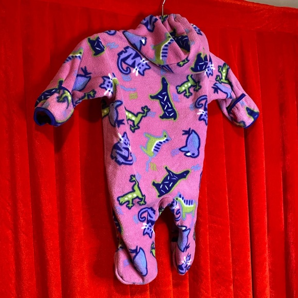 Rare animal fleece Columbia infant onesie - Picture 7 of 8